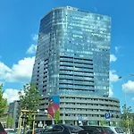 Apartmán Hanza Tower Prestige Skyline 13th Floor With Balcony