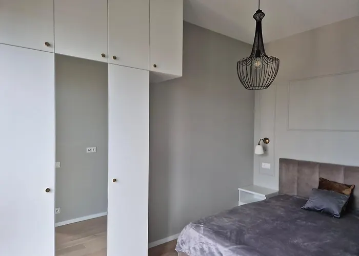 Apartment Hanza Tower Prestige Skyline 13th Floor With Balcony