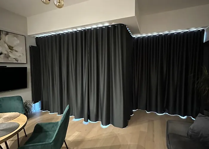 Apartment Hanza Tower Prestige Skyline 13th Floor With Balcony *